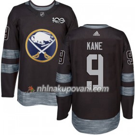 Buffalo Sabres Dresy Evander Kane 9 1917-2017 100th Anniversary Adidas Černá Authentic - Pánské